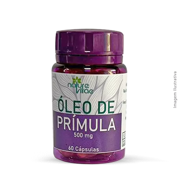 Óleo de Prímula 500mg 60 Cápsulas Óleo de Prímula 500mg 60 Cápsulas