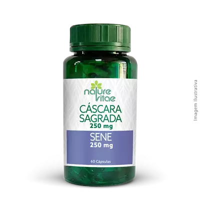 Cáscara Sagrada 250mg + Sene 250mg 60 Cápsulas
