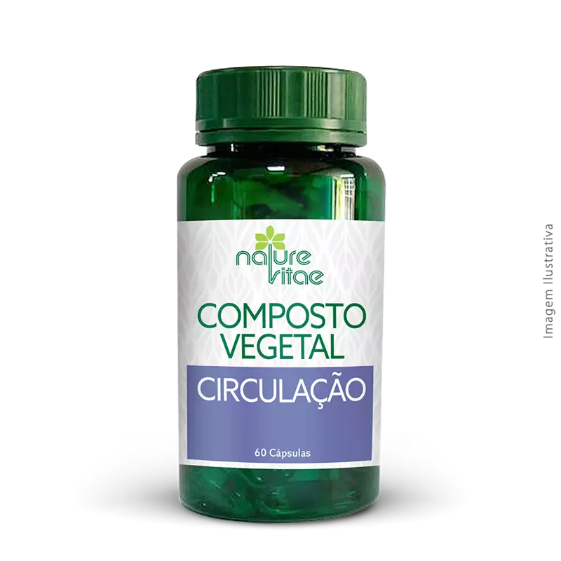 Composto Vegetal Circulação 60 Cápsulas