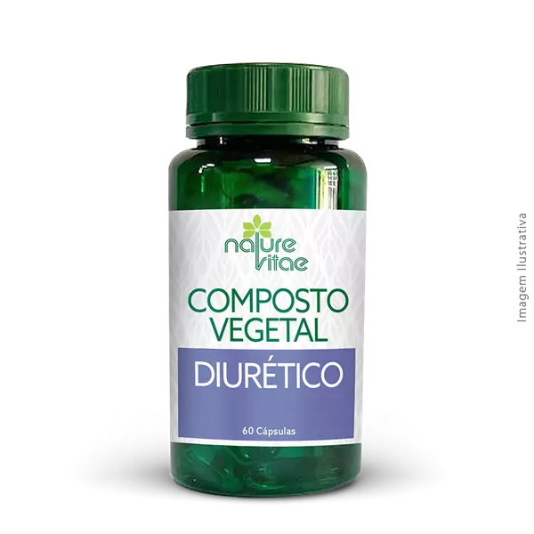 Composto Vegetal Diurético 60 Cápsulas Composto Vegetal Diurético 60 Cápsulas