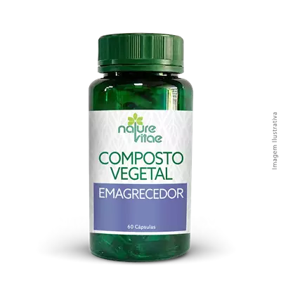 Composto Vegetal Emagrecedor 60 Cápsulas