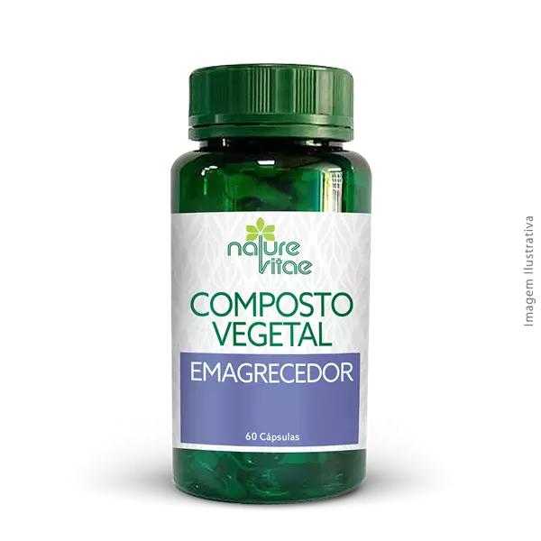 Composto Vegetal Emagrecedor 60 Cápsulas Composto Vegetal Emagrecedor 60 Cápsulas