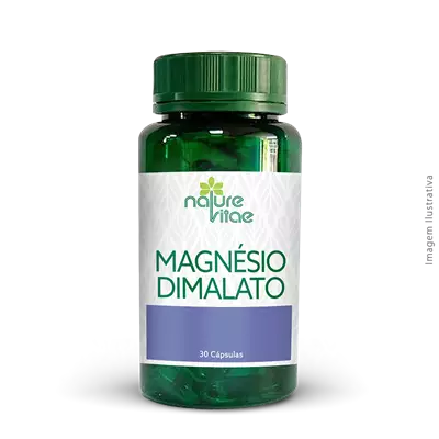 Magnésio Dimalato 30 Cápsulas