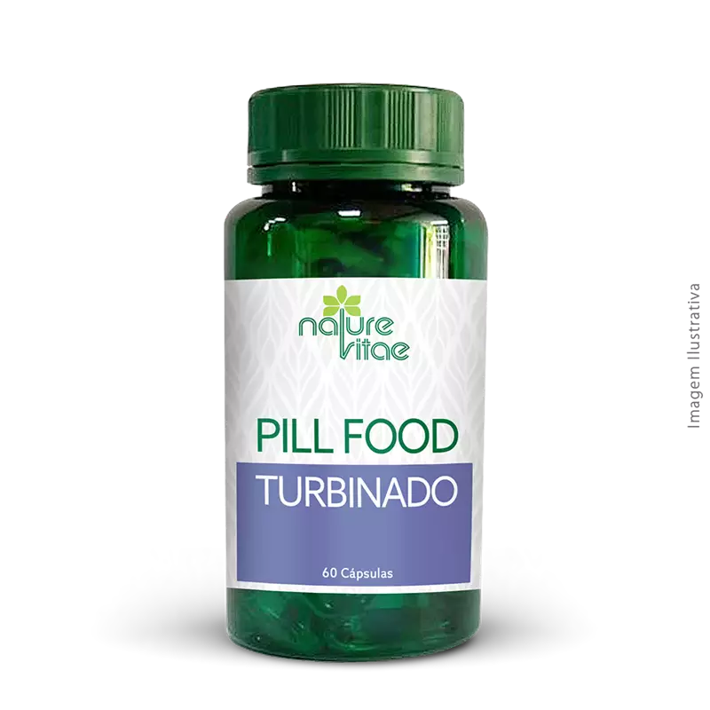 Pill Food Turbinado 60 Cápsulas