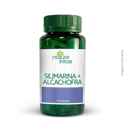 Silimarina + Alcachofra 60 Cápsulas