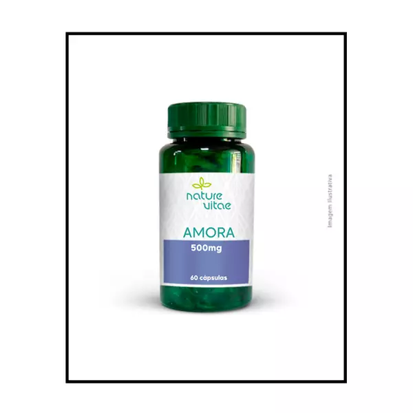 Amora 500mg 60 Cápsulas Amora 500mg 60 Cápsulas