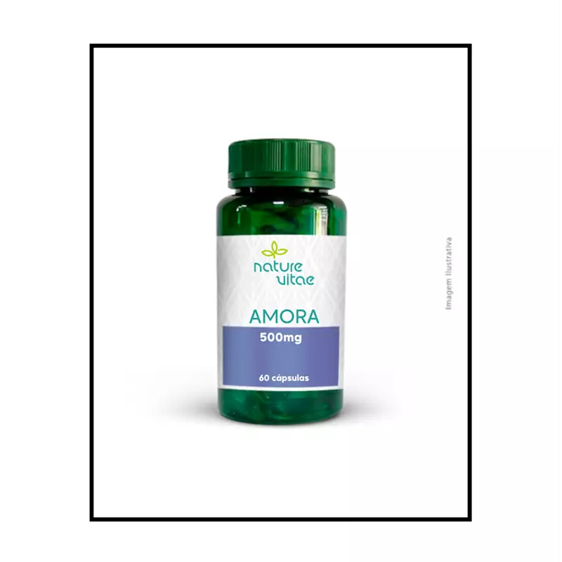 Amora 500mg 60 Cápsulas